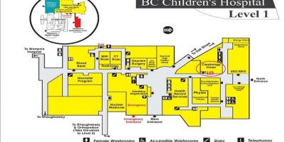 Mapa de ac hospital infantil