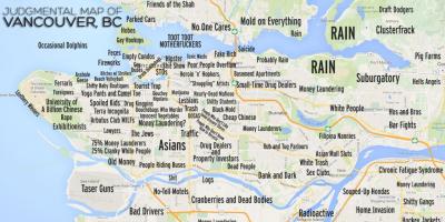 Crítico mapa de vancouver