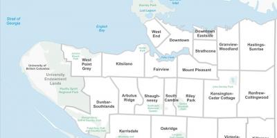 Vancouver inmobles mapa