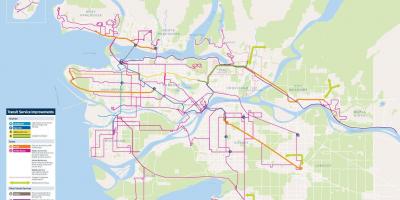 Translink mapa de vancouver skytrain