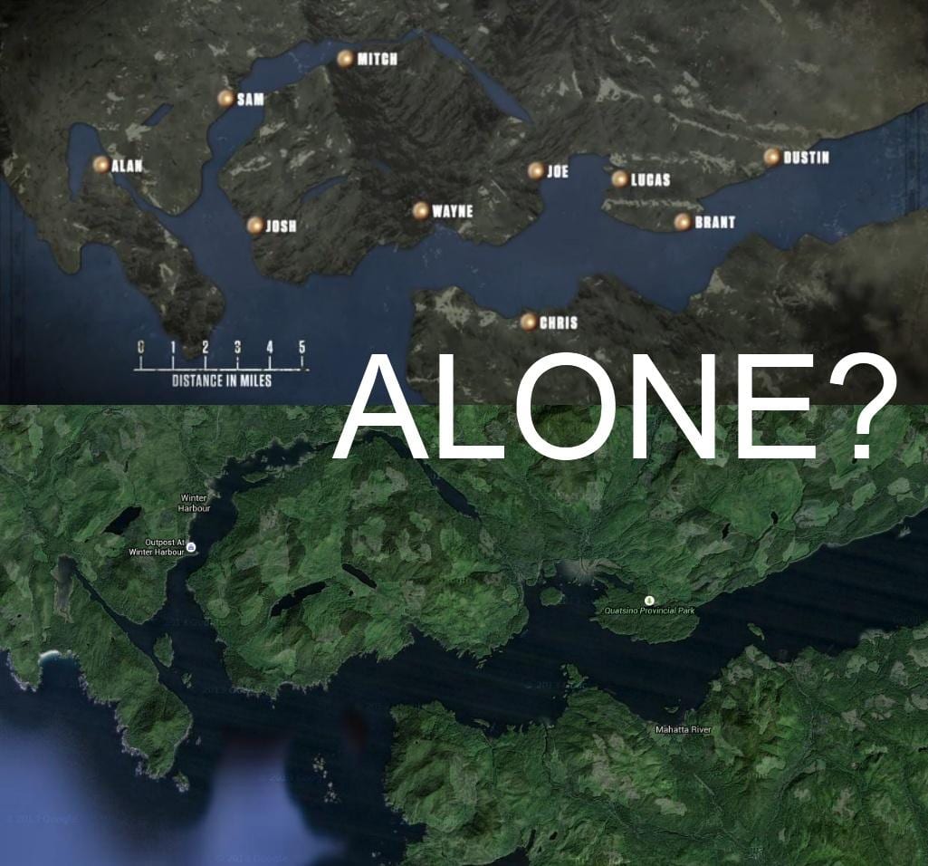 Mapa de vancouver island só