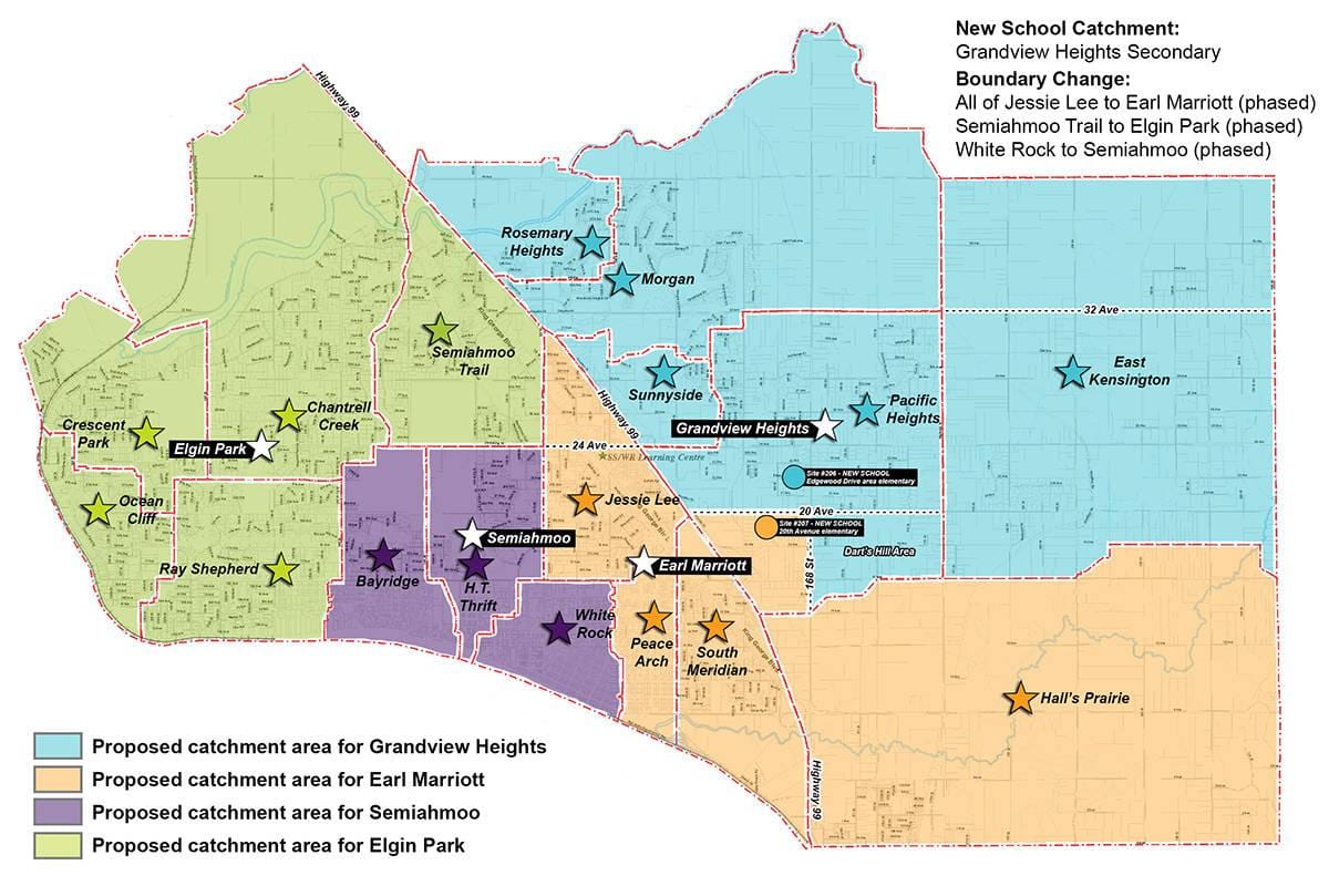 north vancouver escola de captación mapa