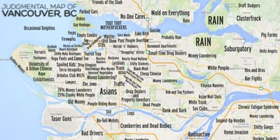 Crítico mapa de vancouver