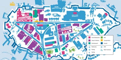 Mapa de tenda de vancouver