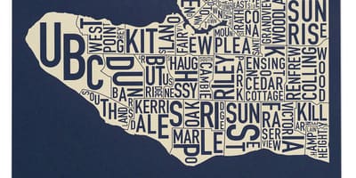 Mapa de vancouver imprimir